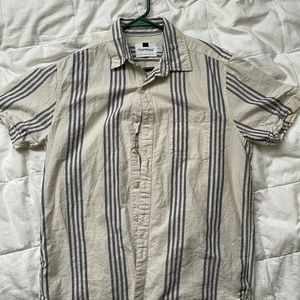 topman short sleeved button up shirt